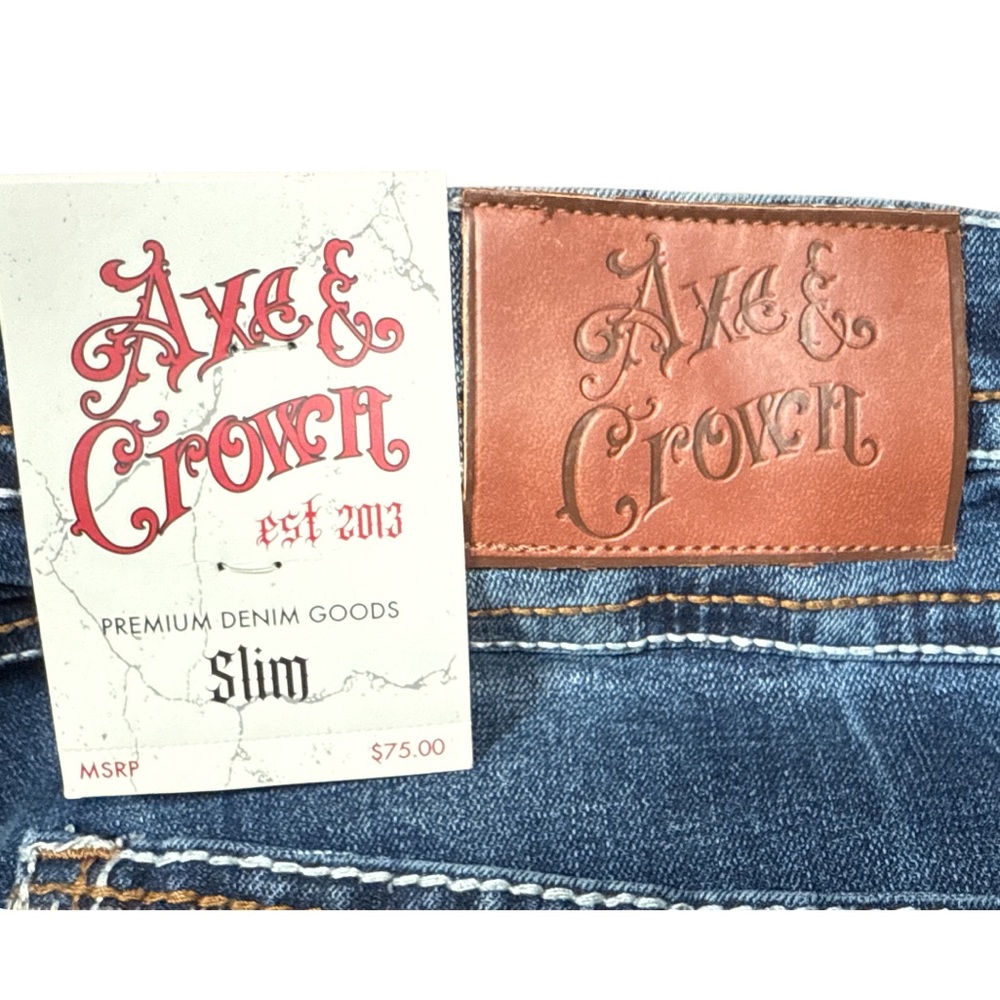 Axe and Crown Men's Slim Fit Jeans Size 34x30 NWT - Picture 8 of 14
